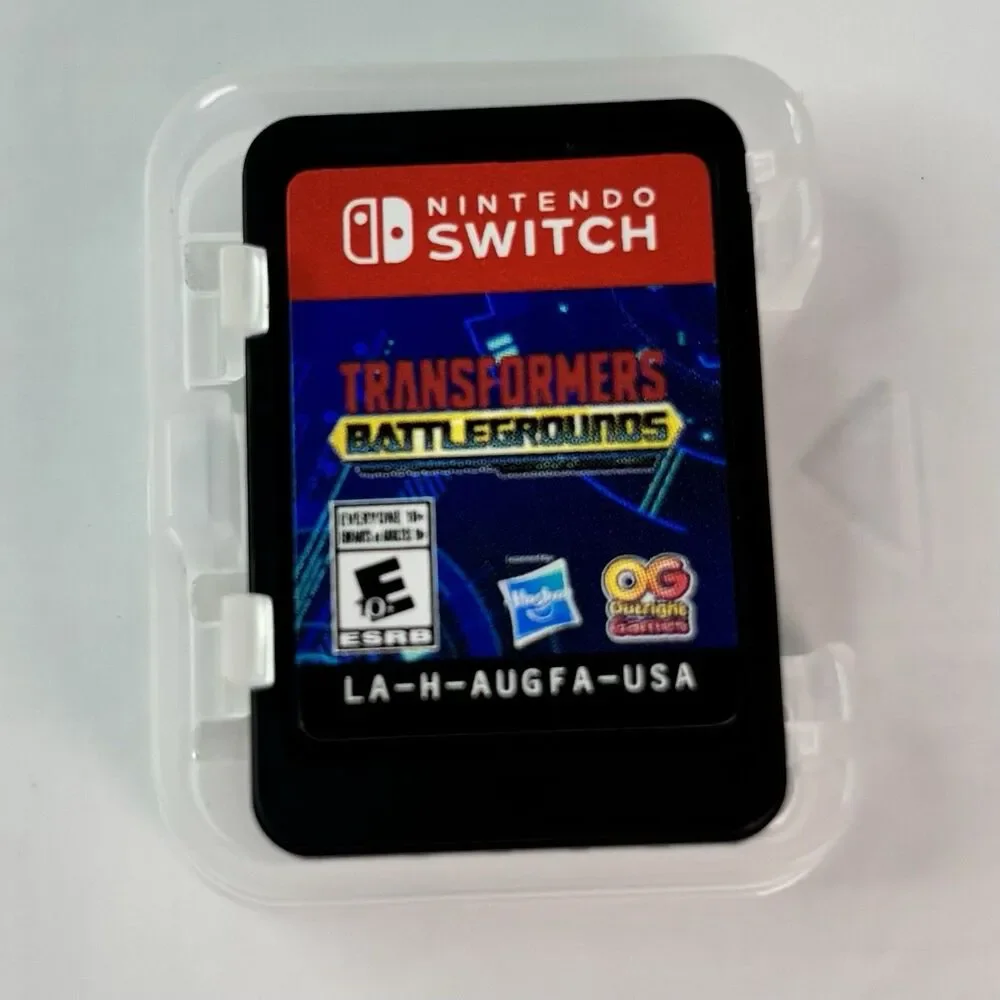 Nintendo Switch Transformers Battlegrounds Game Outright Games Tested Works